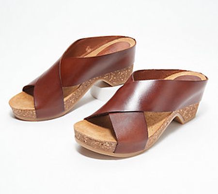 Hee Leather Heeled Sandals