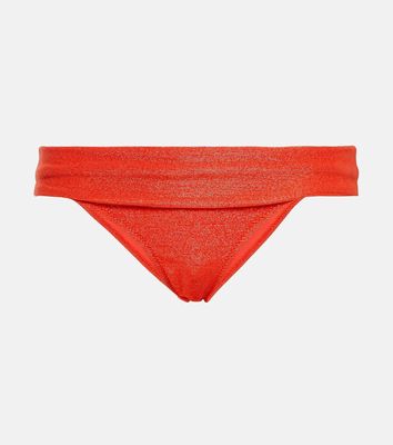 Heidi Klein Morocco metallic mid-rise bikini bottoms