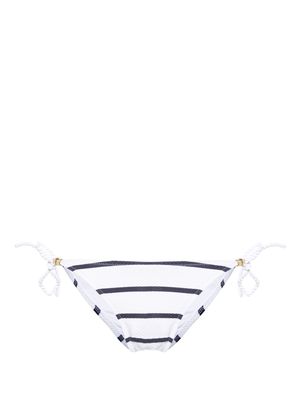 Heidi Klein striped bikini bottoms - White