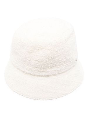 Helen Kaminski Adelia bouclé bucket hat - White