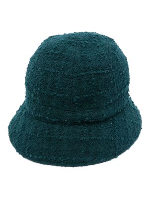 Helen Kaminski Adelia tweed hat - Green