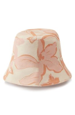 Helen Kaminski Bettina Floral Bucket Hat in Parchment Blend 