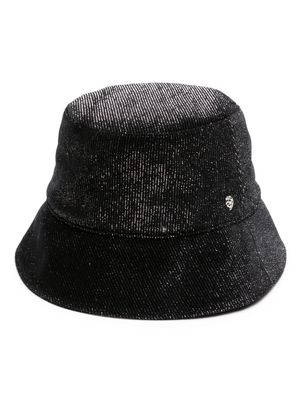 Helen Kaminski Florenze metallic bucket hat - Black