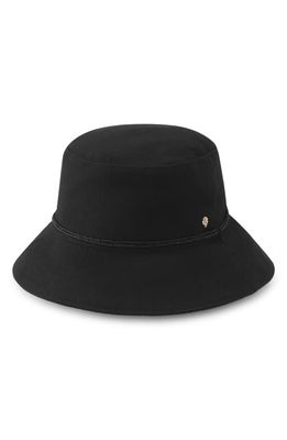Helen Kaminski Sundar Cotton Bucket Hat in Black