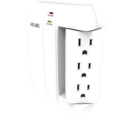 Helios 5-Outlet Wall Tap Surge Protector