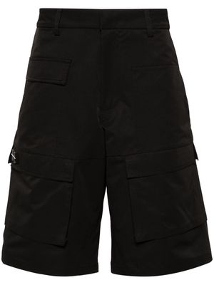 HELIOT EMIL Cellulae cargo shorts - Black