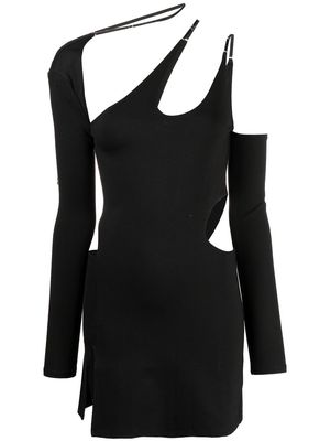 HELIOT EMIL cut-out detail mini dress - Black