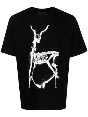 HELIOT EMIL graphic-print T-shirt - Black