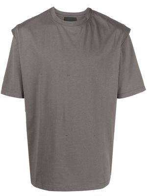 HELIOT EMIL layered-effect cotton T-shirt - Grey