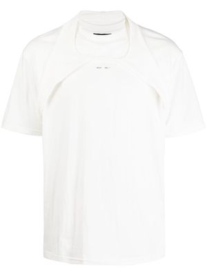 HELIOT EMIL layered white t-shirt