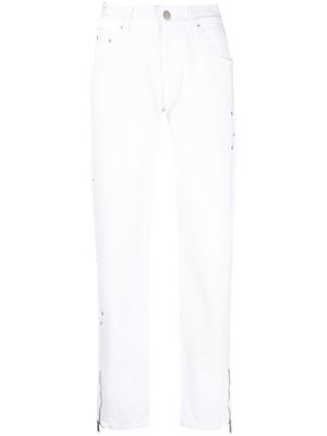 HELIOT EMIL Locifera straight-leg jeans - White