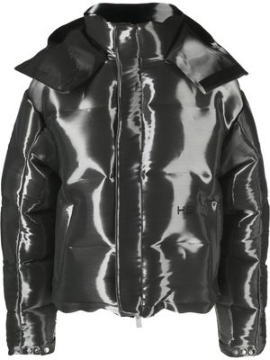 HELIOT EMIL metallic padded jacket - Neutrals