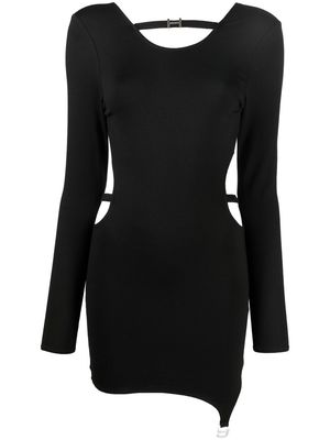 HELIOT EMIL Orderly cut-out mini dress - Black