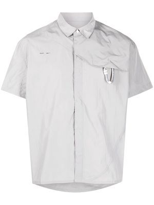 HELIOT EMIL oversized short-sleeved shirt - Grey
