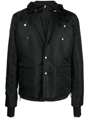 HELIOT EMIL zip-up jacket - Black