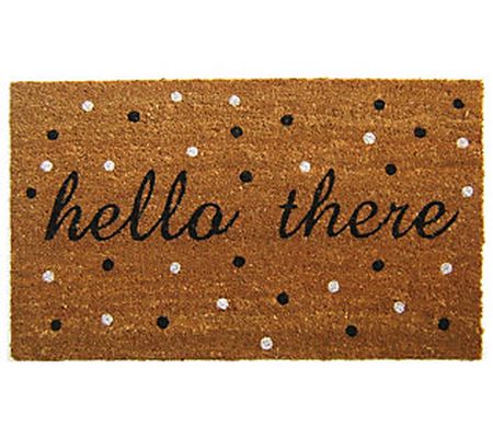 Hello There - Coir Doormat with PVC Backing