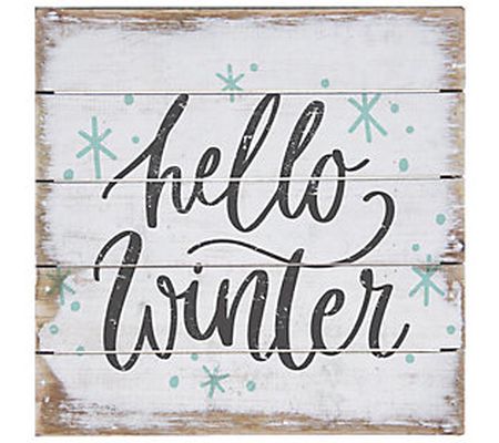 Hello Winter Pallet Petite By Sincere Surroundi ngs