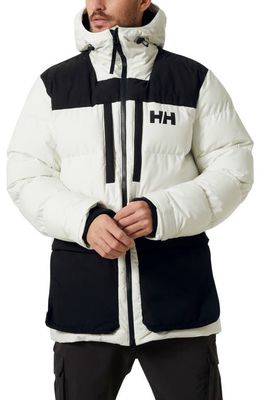Helly Hansen Arctic Patrol Water Repellent Puffer Jacket in Nimbus Cloud