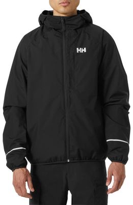 Helly Hansen Fast Waterproof Rain Jacket in Black