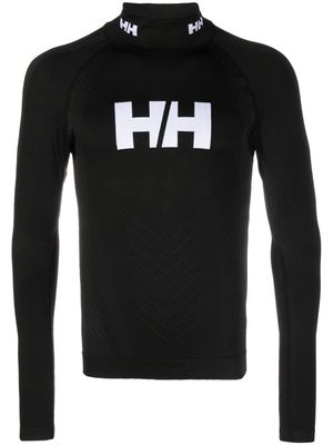 Helly Hansen H1 Pro Lifa logo-intarsia race top - Black