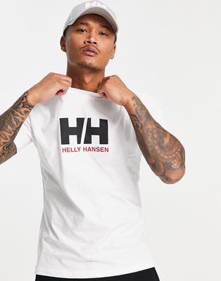 Helly Hansen HH logo t-shirt in white