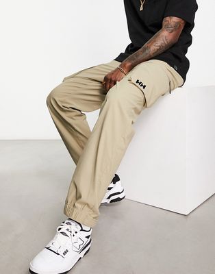 Helly Hansen Move QD cargo pants in stone-Brown