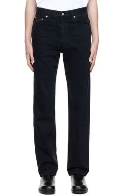 Helmut Lang Black Monochrome Jeans
