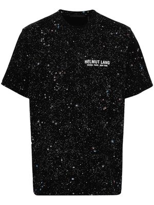 Helmut Lang constellation-print cotton T-shirt - Black