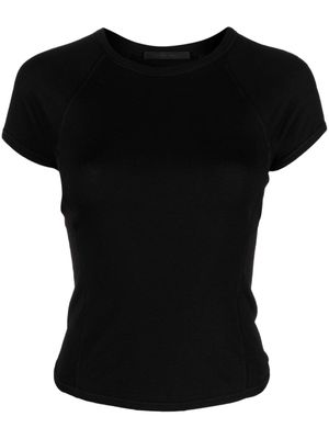 Helmut Lang crew-neck cotton-blend T-shirt - Black