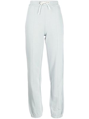 Helmut Lang drawstring-waist cotton track pants - Blue
