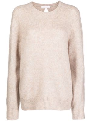 Helmut Lang knitted long-sleeve jumper - Pink