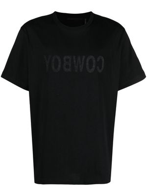 Helmut Lang logo-print cotton T-shirt - Black
