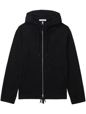 Helmut Lang long-sleeve cotton hoodie - Black