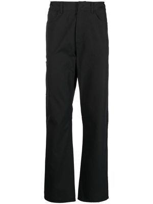 Helmut Lang mid-rise straight-leg trousers - Black