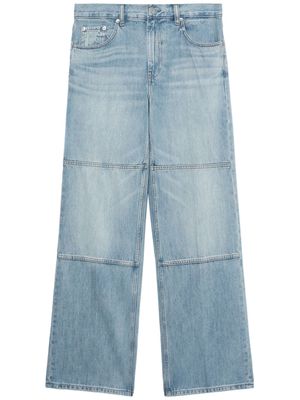 Helmut Lang mid-rise wide-leg jeans - Blue