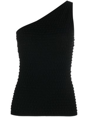 Helmut Lang one-shoulder top - Black