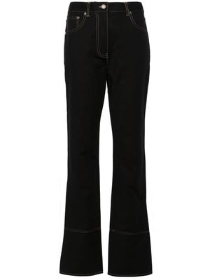 Helmut Lang Pre-Owned high-rise straight-leg jeans - Black