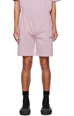 Helmut Lang Purple Core Shorts