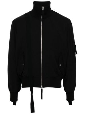 Helmut Lang Seatbelt bomber jacket - Black