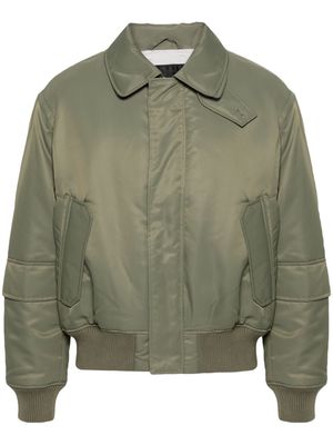 Helmut Lang sleeve-pockets padded jacket - Green