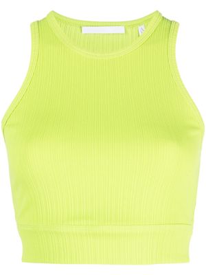Helmut Lang sleeveless cropped top - Green