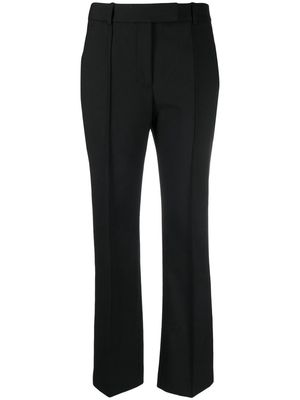Helmut Lang Stovepipe stretch-wool trousers - Black