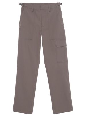 Helmut Lang straight-leg cargo trousers - Grey