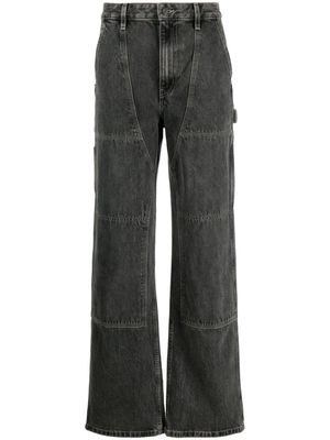 Helmut Lang straight-leg carpenter jeans - Grey