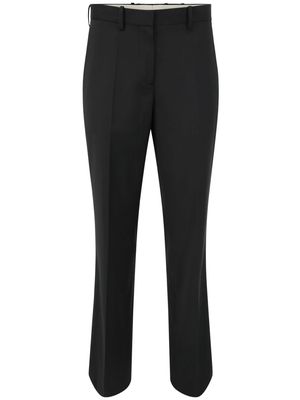 Helmut Lang straight-leg virgin wool trousers - Black