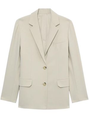 Helmut Lang tailored single-breasted blazer - Neutrals