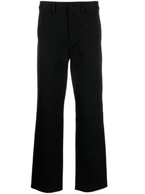 Helmut Lang Utility high-waisted wide-leg trousers - Black