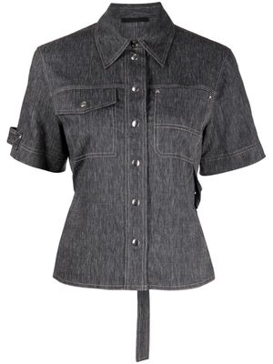 Helmut Lang Utility short-sleeve shirt - Grey