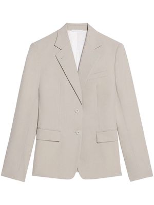 Helmut Lang virgin wool blazer - Neutrals