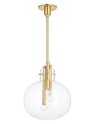 Hempstead 3-Light Pendant - Aged Brass